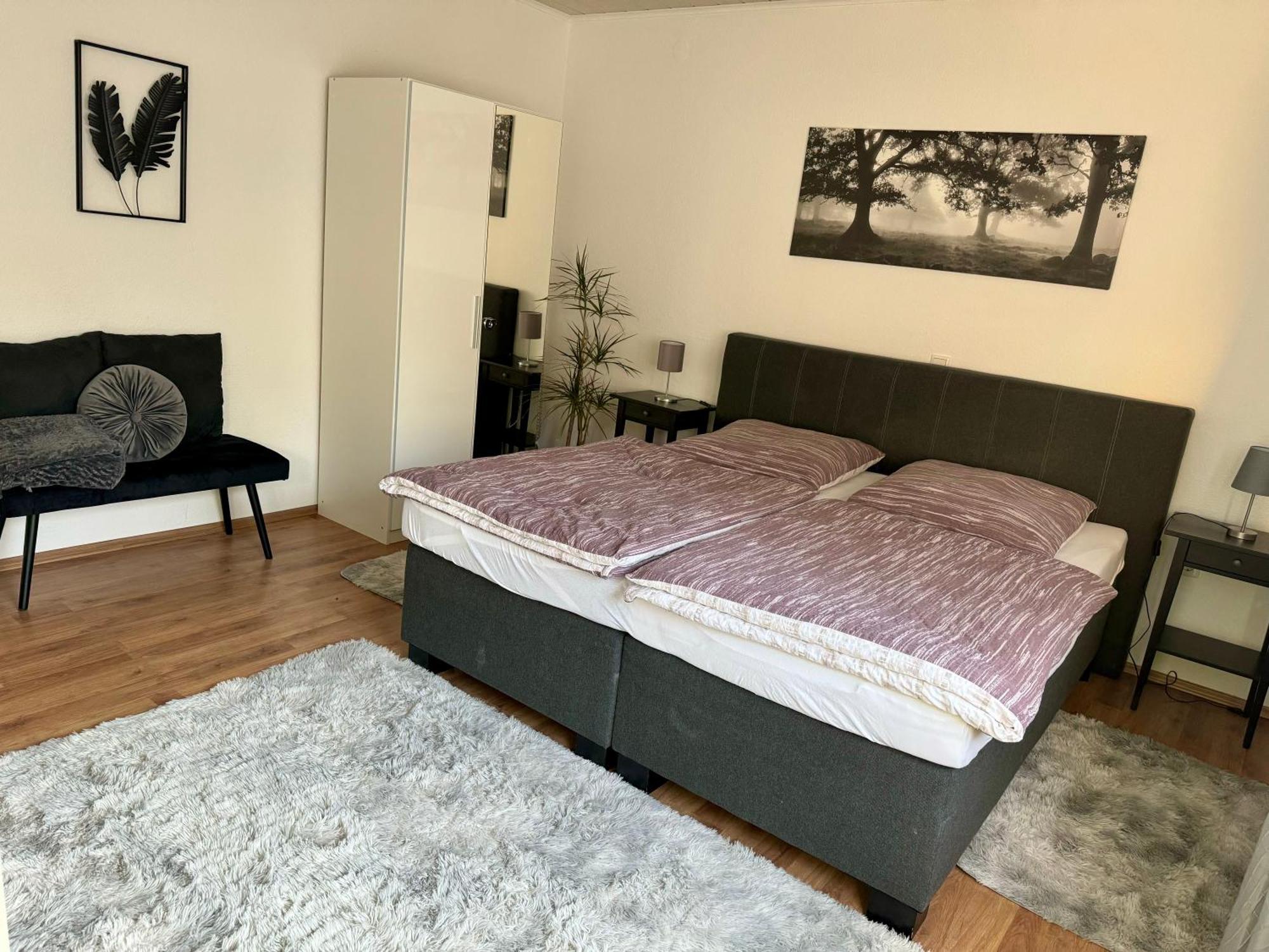 Kurstadt Apt Moderne 2Zkb Balkon-Pkw- Stellplatz Check-In 7-24 H Bad Nauheim Bagian luar foto